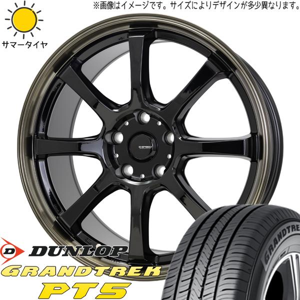 プリウス 60系 215/50R18 ホイールセット | ダンロップ グラントレック PT5 &amp; P...