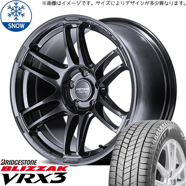 215/60R17 スタッドレスタイヤホイールセット ハイエース (BRIDGESTONE VRX3...