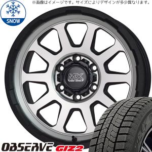 165/65R14 スタッドレスタイヤホイールセット ルーミー etc (TOYO OBSERVE GIZ2 & MADCROSS RANGER 4穴 100)｜tireshop