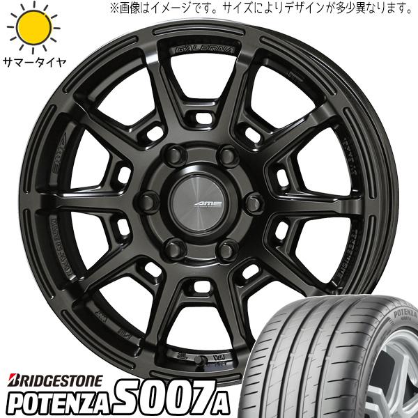 235/40R18 ランサーエボリューション BS S007A ガレルナ レフィーノ 18インチ 8...