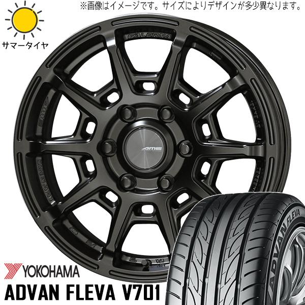 新品 スカイラインGT-R R33 R34 265/35R18 フレバ V701 ガレルナ レフィー...