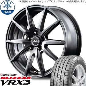 155/65R14 アルト ラパン トコット BS BLIZZAK VRX3 SLS 14インチ 4.5J +45 4H100P スタッドレスタイヤ ホイールセット 4本｜tireshop