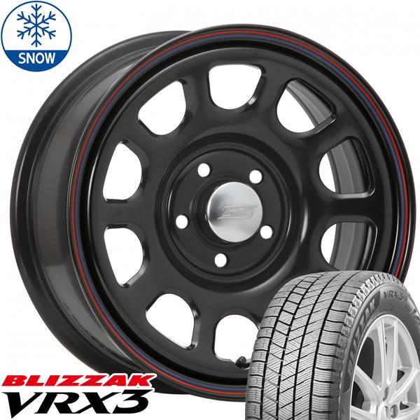 155/65R14 ムーヴ タント スペーシア ミラ VRX3 14インチ デイトナ SS 5.0J...