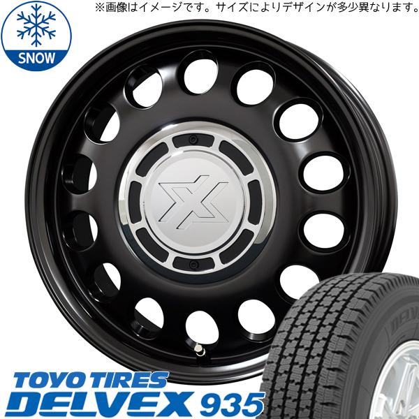 155/80R14 88/86 サクシード TOYO DELVEX 935 スティール 14インチ ...