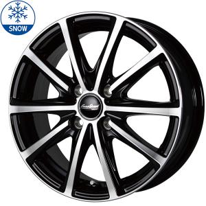 195/55R16 ノート フリード 16インチ ユーロスピード V25 6.0J +43 4H100P スタッドレスタイヤ ホイールセット 4本｜tireshop