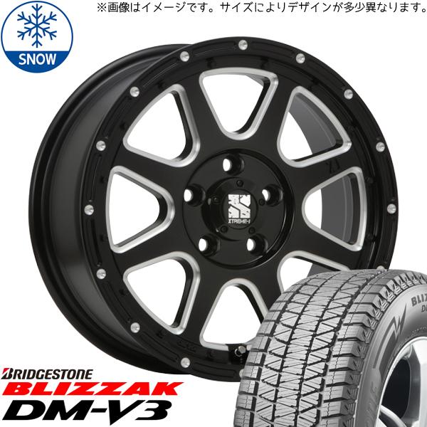 265/65R17 スタッドレスタイヤホイールセット プラド etc (BRIDGESTONE DM...