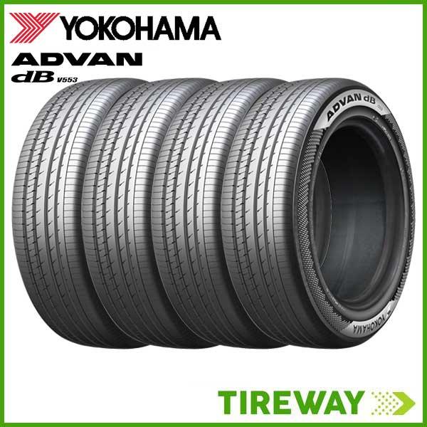 4本 サマータイヤ 205/55R16 91W ヨコハマ アドバン デシベル V553 YOKOHA...