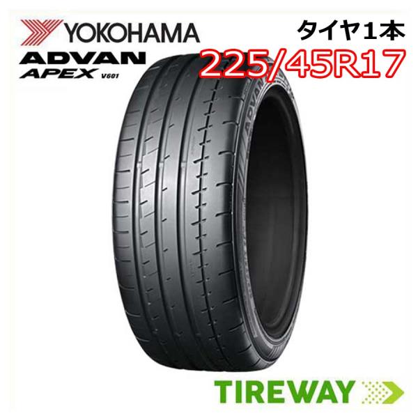 1本 サマータイヤ 225/45R17 94Y XL YOKOHAMA ヨコハマ ADVAN APE...