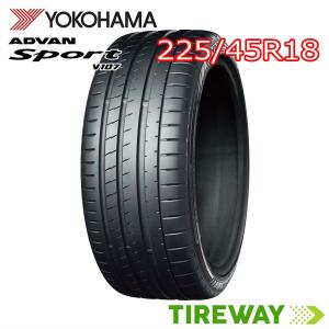 ADVAN 225/45ZR18 95Y XL Sport V107 ヨコハマ スポーツタイヤ