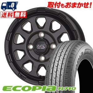 145/80R12 80/78N ブリヂストン ECOPIA R710 MAD CROSS RANG...