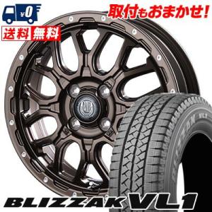 145R12 8PR ブリヂストン BLIZZAK VL-1 MUD BAHN XR-800M スタ...