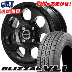 145R12 8PR ブリヂストン BLIZZAK VL-1 MUD AGENT スタッドレスタイヤ...