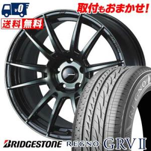 225/60R17 99H BRIDGESTONE REGNO GRV2 WedsSport SA-62R サマータイヤ ホイール4本セット｜tireworldkan