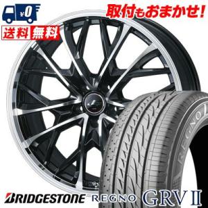 225/45R18 95W XL BRIDGESTONE REGNO GRV2 LEONIS MV サマータイヤ ホイール4本セット｜tireworldkan