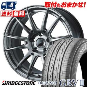 225/50R18 95V BRIDGESTONE REGNO GRV2 WedsSport SA-62R サマータイヤ ホイール4本セット｜tireworldkan