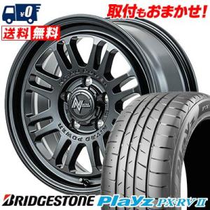 215/60R16 95H BRIDGESTONE Playz PX-RV2 NITROPOWER M16 ASSAULT サマータイヤ ホイール4本セット｜tireworldkan