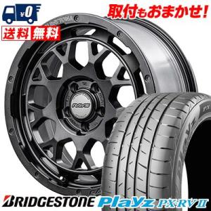 215/45R18 93W BRIDGESTONE Playz PX-RV2 TEAM DAYTONA M9+ SPEC M サマータイヤ ホイール4本セット｜tireworldkan