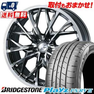 225/45R19 96W BRIDGESTONE Playz PX-RV2 LEONIS MV サマータイヤ ホイール4本セット｜tireworldkan