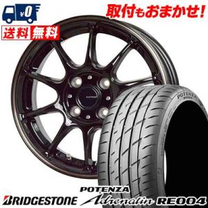 205/40R17 84W ブリヂストン POTENZA Adrenalin RE004 G-SPEED P-07 サマータイヤホイール4本セット｜tireworldkan