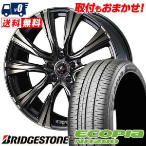 195/65R15 91H ブリヂストン ECOPIA NH200 WEDS LEONIS VR サマータイヤホイール4本セット｜tireworldkan