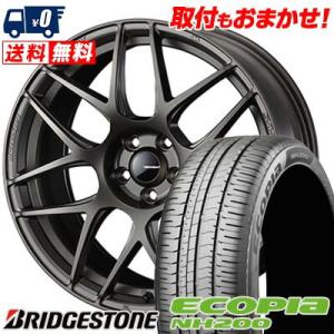 215/55R17 94V ブリヂストン ECOPIA NH200 WedsSport SA-27R...