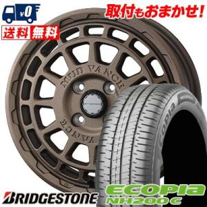 175/70R14 84S BRIDGESTONE ECOPIA NH200C MUDVANCE X Type F サマータイヤ ホイール4本セット｜tireworldkan