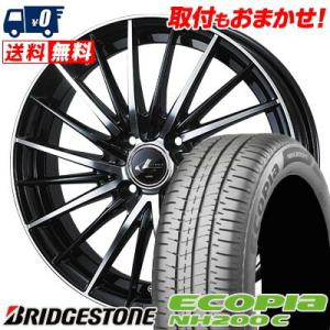 185/60R15 84H BRIDGESTONE ECOPIA NH200C LEONIS FR サマータイヤ ホイール4本セット｜tireworldkan