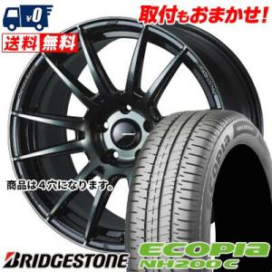 185/60R15 84H BRIDGESTONE ECOPIA NH200C WedsSport SA-62R サマータイヤ ホイール4本セット｜tireworldkan