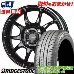 145/80R13 75S ブリヂストン エコピア NH200C G-SPEED P-06 サマータイヤホイール4本セット｜tireworldkan