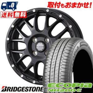 165/60R14 75H ブリヂストン ECOPIA NH200C MUDVANCE 08 サマー...