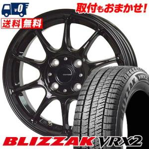 175/70R14 84Q ブリヂストン BLIZZAK VRX2 G-SPEED G-07 スタッドレスタイヤホイール4本セット｜tireworldkan