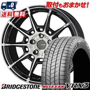 215/45R17 87Q ブリヂストン BLIZZAK VRX3 GALERNA REFINO スタッドレスタイヤホイール4本セット｜tireworldkan