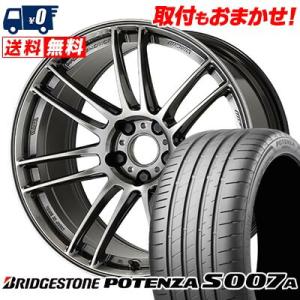 235/40R18 95Y XL BRIDGESTONE POTENZA S007A WORK EMOTION ZR7 サマータイヤ ホイール4本セット｜tireworldkan