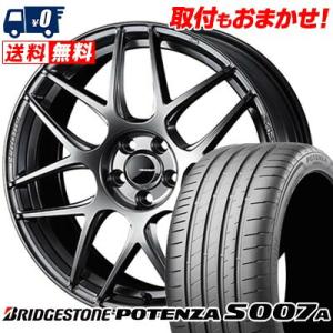 235/40R18 95Y XL ブリヂストン POTENZA S007A WedsSport SA...