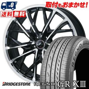 215/45R18 93W XL BRIDGESTONE REGNO GR-XIII LEONIS MV サマータイヤ ホイール4本セット｜tireworldkan