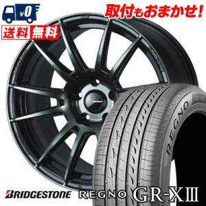 215/45R18 93W XL BRIDGESTONE REGNO GR-XIII WedsSport SA-62R サマータイヤ ホイール4本セット｜tireworldkan