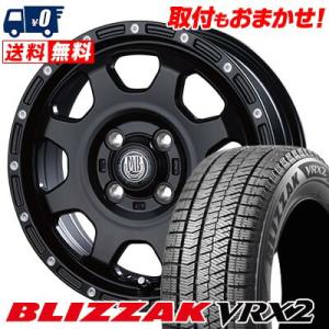 155/65R14 75Q ブリヂストン BLIZZAK VRX2 MUD BAHN XR-910K スタッドレスタイヤホイール4本セット｜tireworldkan