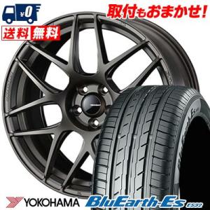 225/40R18 92W ヨコハマ BluEarth ES32 WedsSport SA-27R サマータイヤホイール4本セット｜tireworldkan