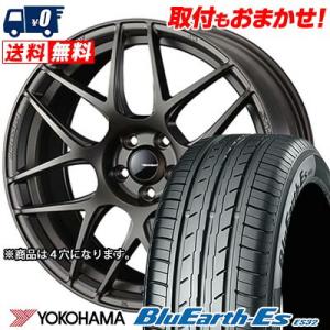 205/40R17 84V ヨコハマ BluEarth ES32 WedsSport SA-27R サマータイヤホイール4本セット｜tireworldkan