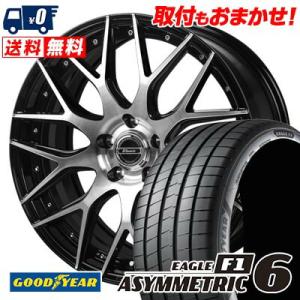 235/40R18 95Y XL Goodyear EAGLE F1 ASYMMETRIC 6 Warwic MX-09 サマータイヤ ホイール4本セット