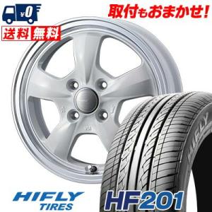 165/55R14 72H ハイフライ HF201 Gyraft 5S サマータイヤホイール4本セッ...