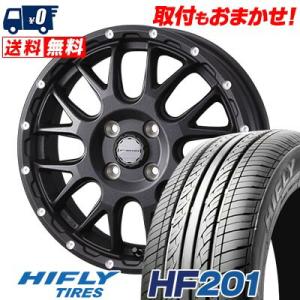 185/60R14 82H ハイフライ HF201 MUDVANCE 08 サマータイヤホイール4本...