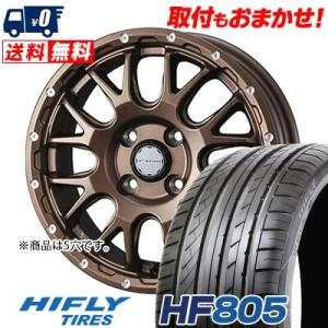 215/35R18 84W XL ハイフライ HF805 MUDVANCE 08 サマータイヤホイー...