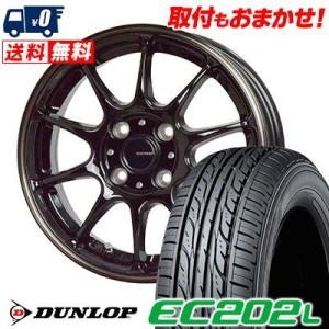 175/70R14 84S ダンロップ EC202L G-SPEED P-07 サマータイヤホイール4本セット｜tireworldkan