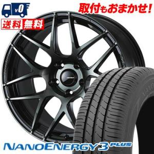 225/40R18 88W トーヨー タイヤ NANOENERGY3 PLUS WedsSport ...