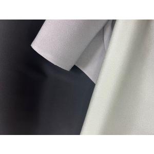 正絹ちりめん生地 10ｃｍ単位　無地 黒・グレー系 古布のようなしなやかな風合いで伸縮のある絹生地　幅31cm
