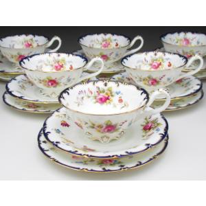 MINTON（ミントン） 金彩薔薇花綱文 カップ＆ソーサー アンティーク