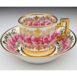 【古スポード／コープランド】エナメルジュール 金彩 金盛／プレート 飾皿 Spode コープランド コバルト金彩ジュール カップ＆ソーサー