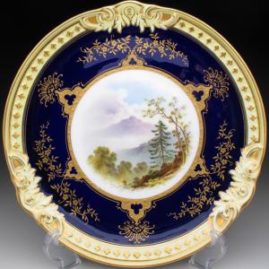 ノリタケ オールドノリタケ オレンジ色地金盛り花文 スクエアボウル