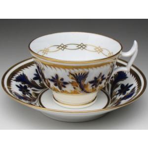 ROYAL WORCESTER ウースター 金彩東洋人物風景絵 カップ＆ソーサー